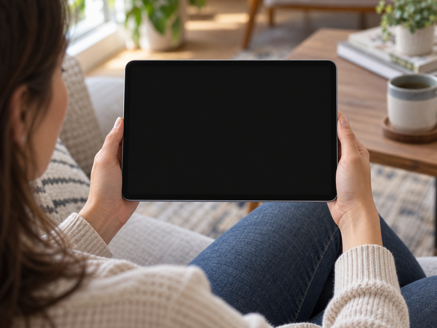 Person using DYNX24 on a tablet